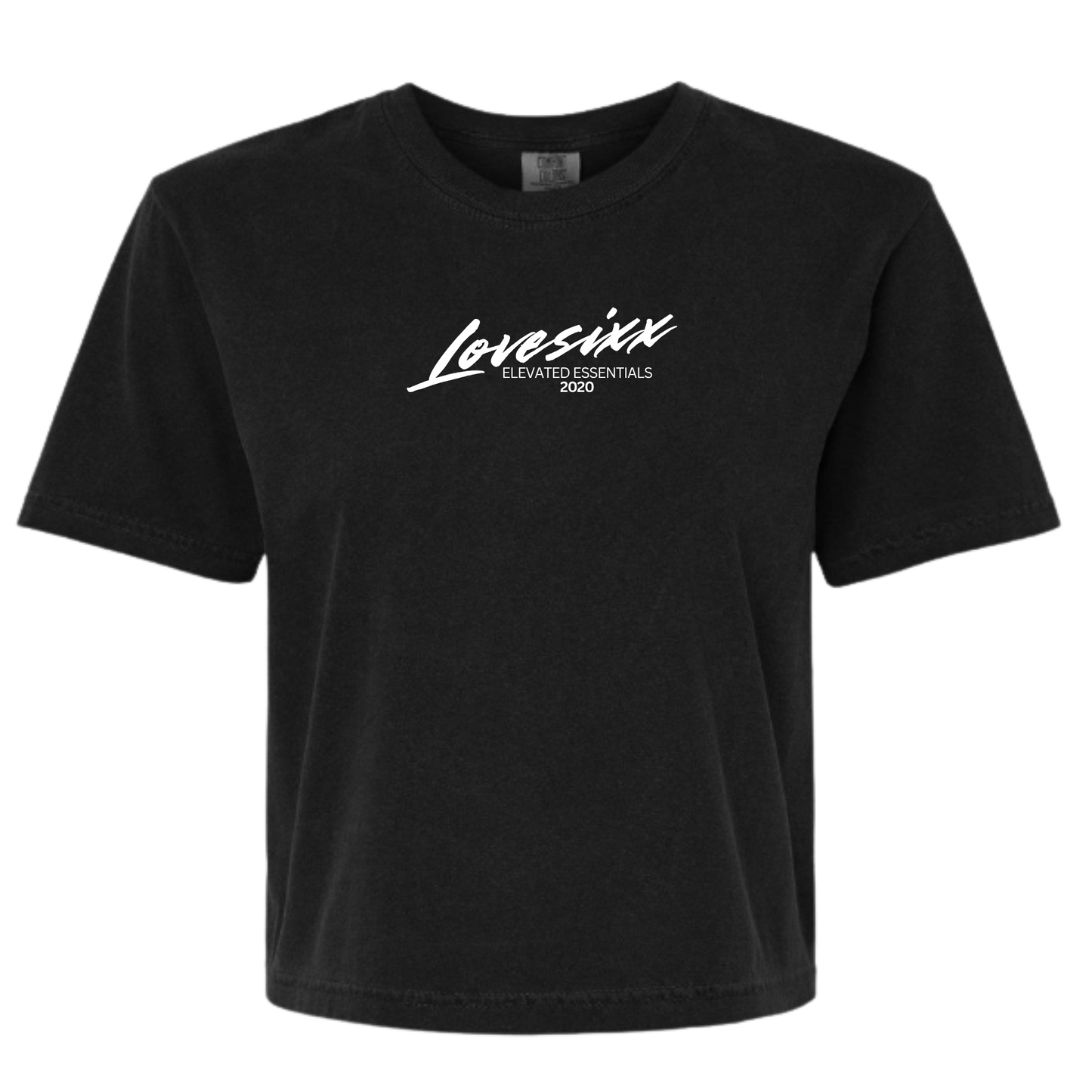 Signature Box tee-Black