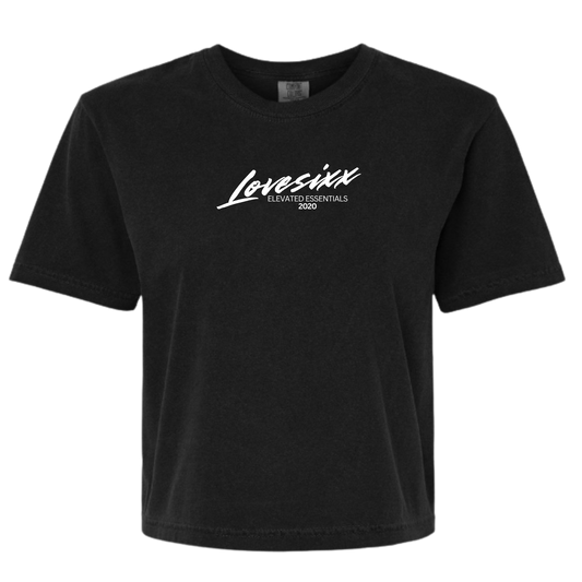 Signature Box tee-Black