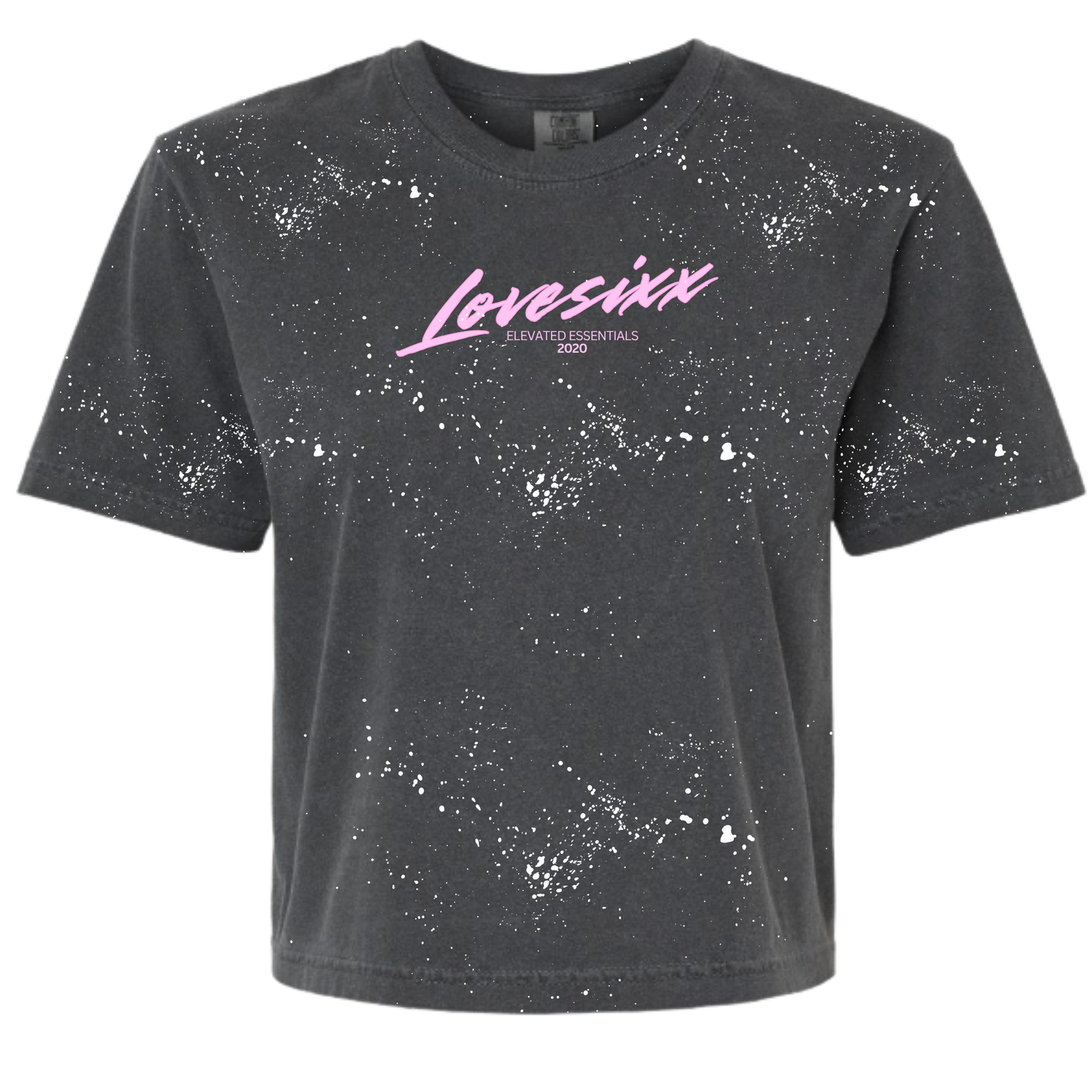 Signature Box Tee- Grey