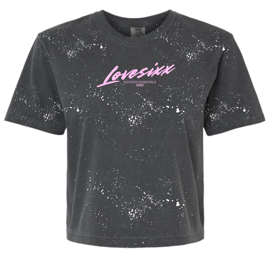 Signature Box Tee- Grey
